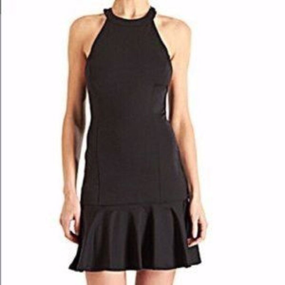 Opening Ceremony Racerback Lotus Drop Ruffle Dress